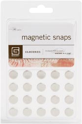 Magnetic Snaps 10/Pkg Small 3.8" Magnetic Snaps 10/Pkg Small 3.8"